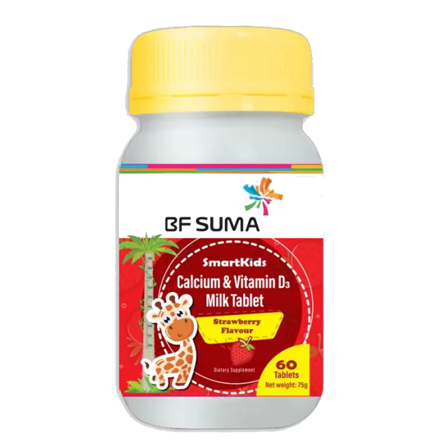 Calcium & Vitamin D3 Milk
                  Tablets (Strawberry Flavour)